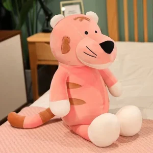 Peluche Tigre 60 cm Paillette Fauve™