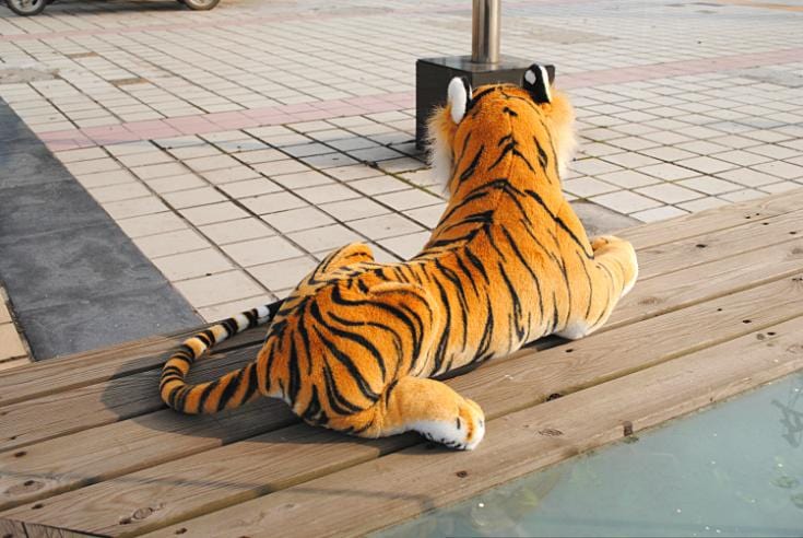 Peluche Tigre Géant Timo le Tigré™ – Image 4