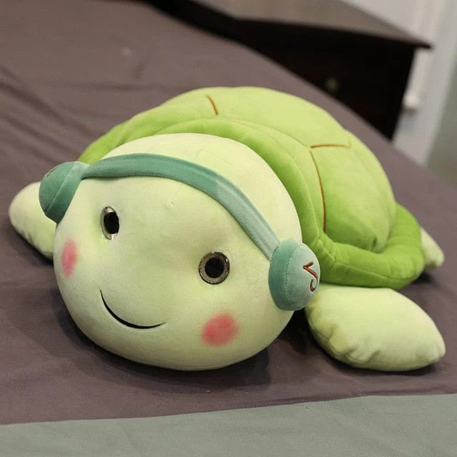 Peluche Tortue Verte Kawaii Douce Écaille™