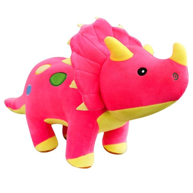 Peluche Tricératops Rose Dizzy™