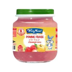Vitameal pomme fraise 130G