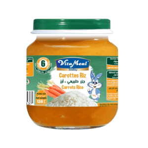 Vitameal carrottes riz 130G