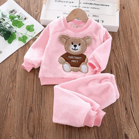 Pyjama Bebe Polaire Ours – Image 8