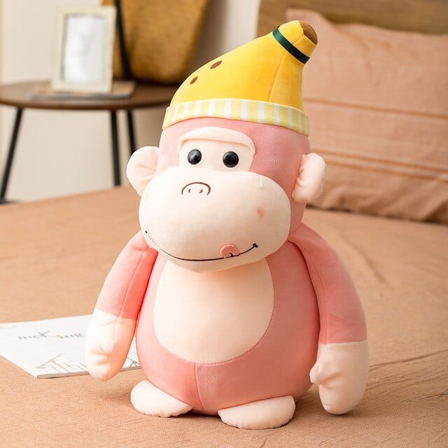Singe Jaune Peluche CocoDoux™