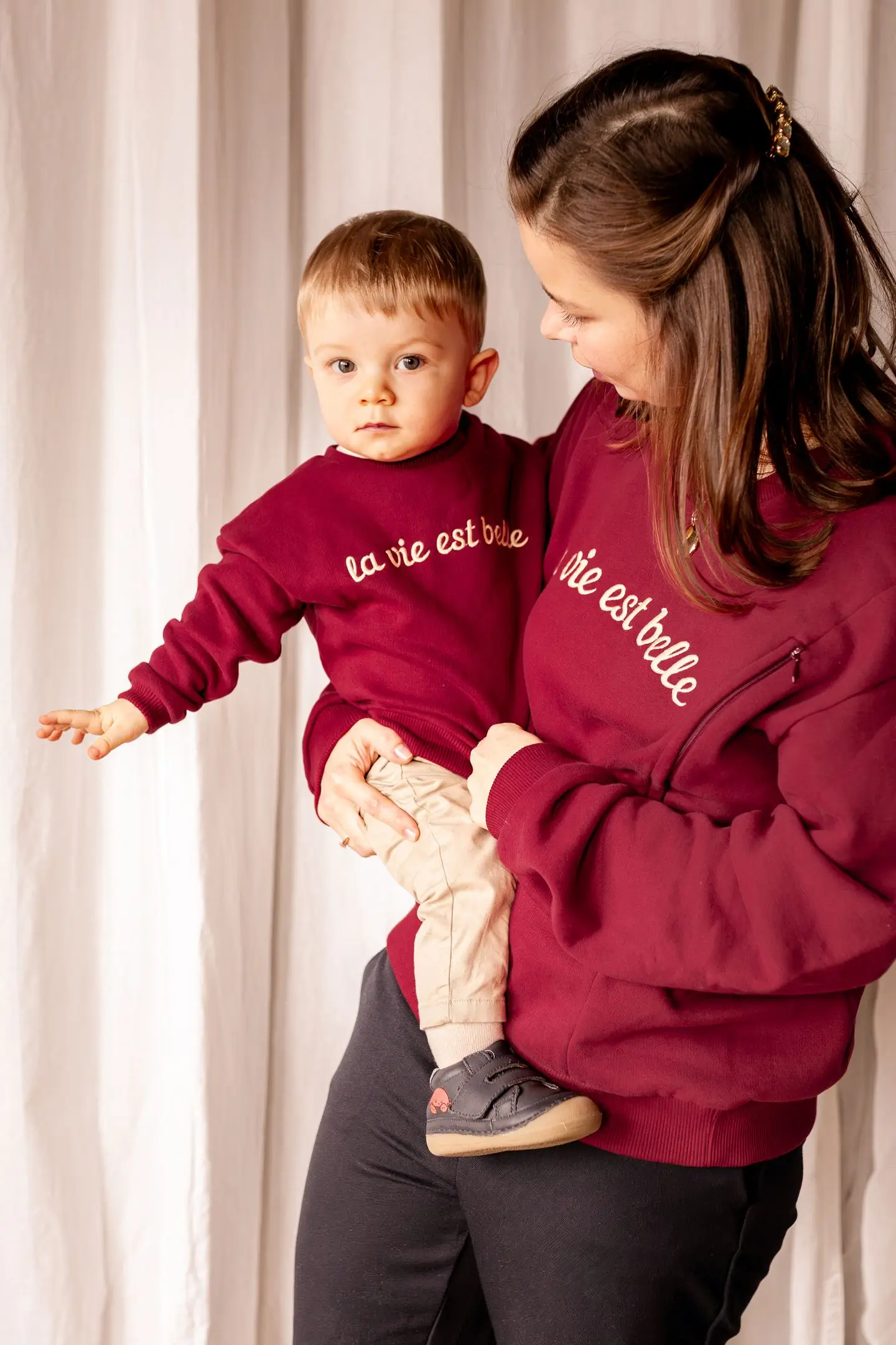Sweat Enfant "La Vie Est Belle" – Image 2