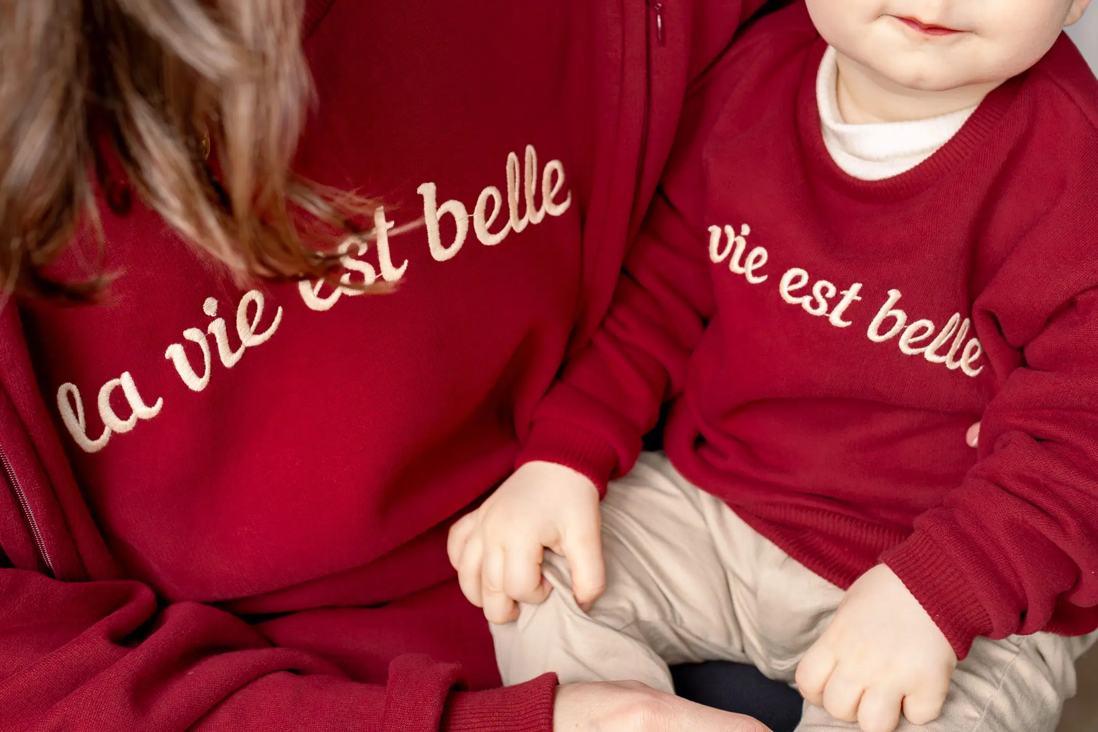 Sweat Enfant "La Vie Est Belle" – Image 3