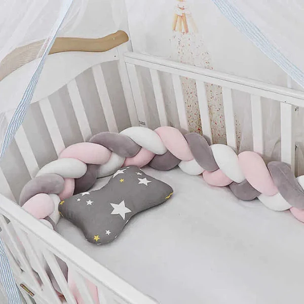 Tour De Lit Bébé Tressé – Image 2
