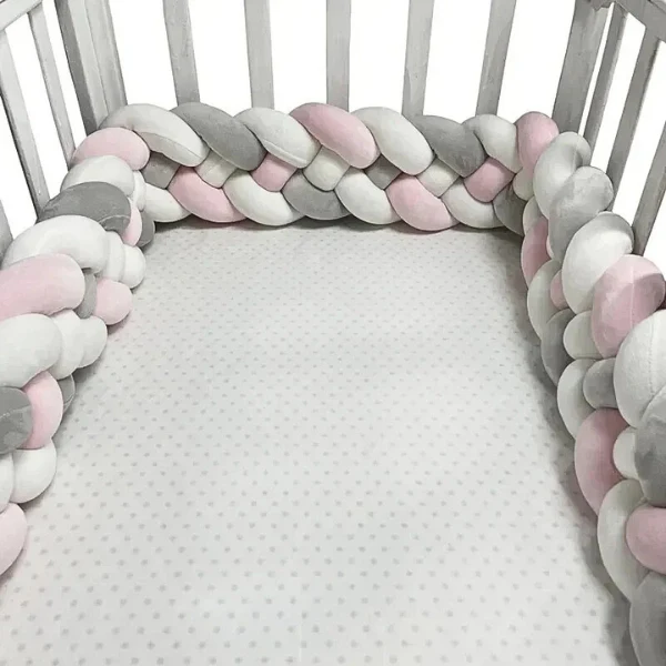 Tour De Lit Bébé Tressé – Image 3