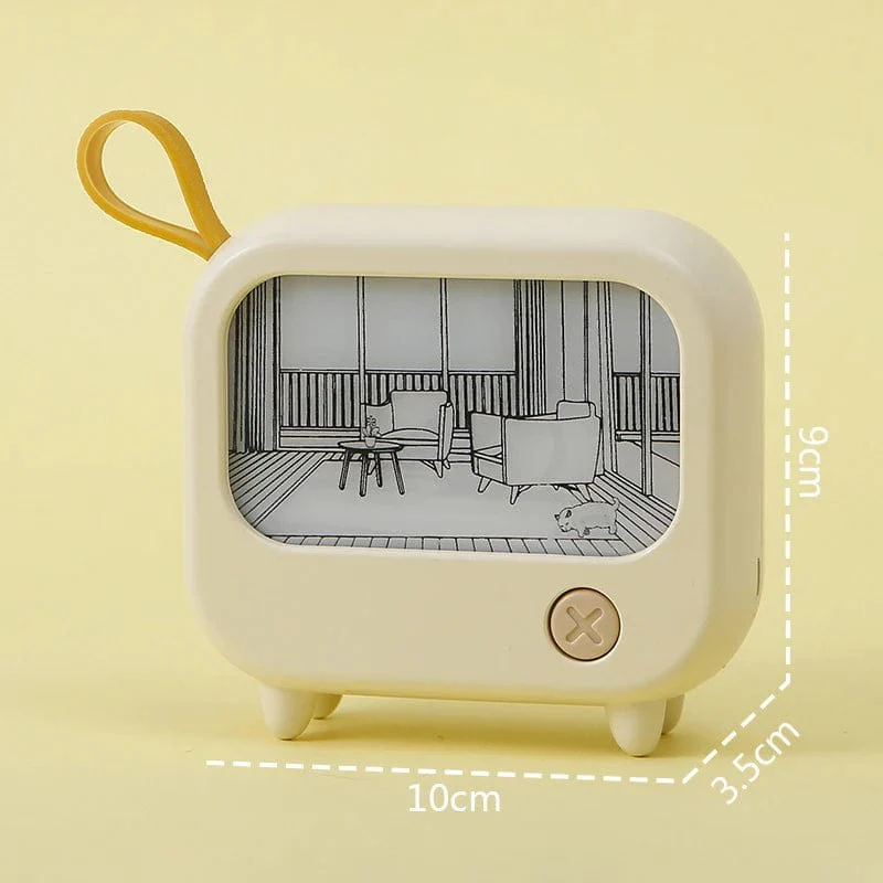 Veilleuse Bébé en forme de Tableau Télé – Image 5