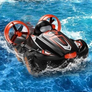 Voiture télécommandée Amphibie